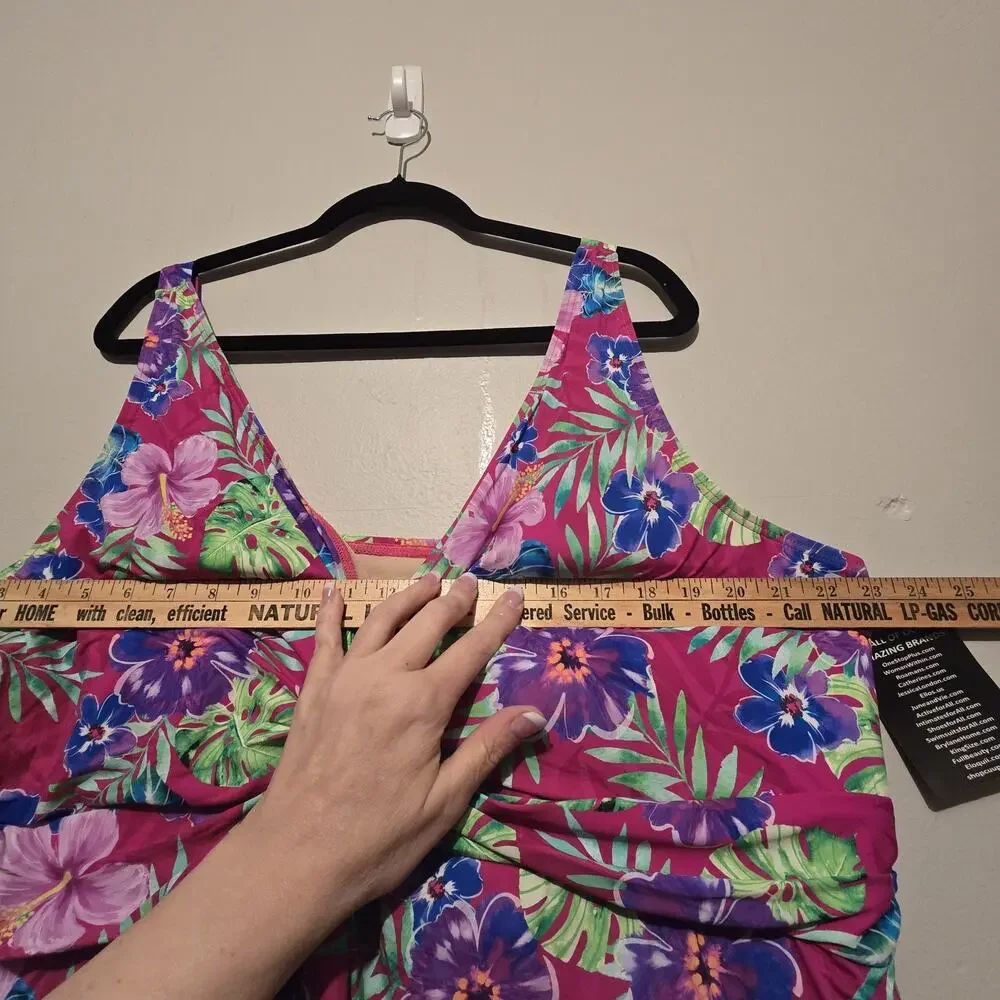 Floral One-Piece Swimsuit - Picture 7 of 15